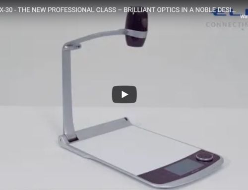 ELMO PX-30 – THE NEW PROFESSIONAL CLASS – BRILLIANT OPTICS IN A NOBLE DESIGN